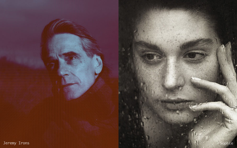 Jeremy Irons and Sophie